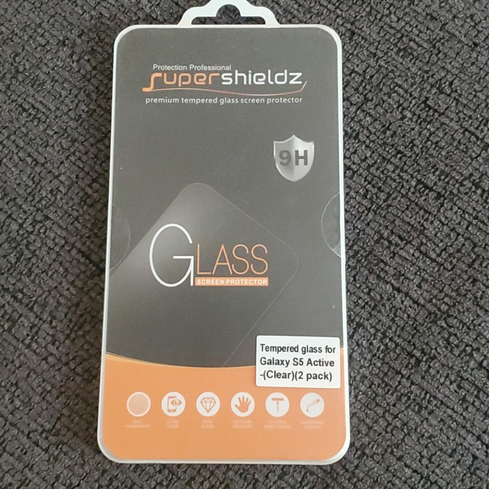 Galaxy S5 active glass screen protector